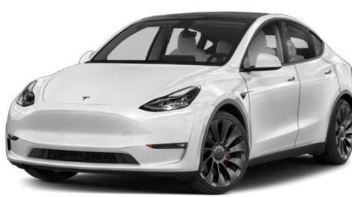 TESLA MODEL Y 2021 5YJYGDEE5MF184143 image